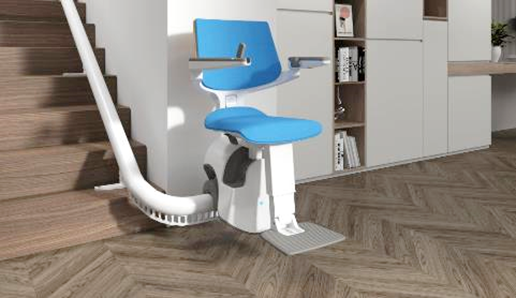 Un concentré d’innovations pour le monte-escalier S200 de thyssenkrupp Home Solutions Un concentré d’innovations pour le monte-escalier S200 de thyssenkrupp Home Solutions
